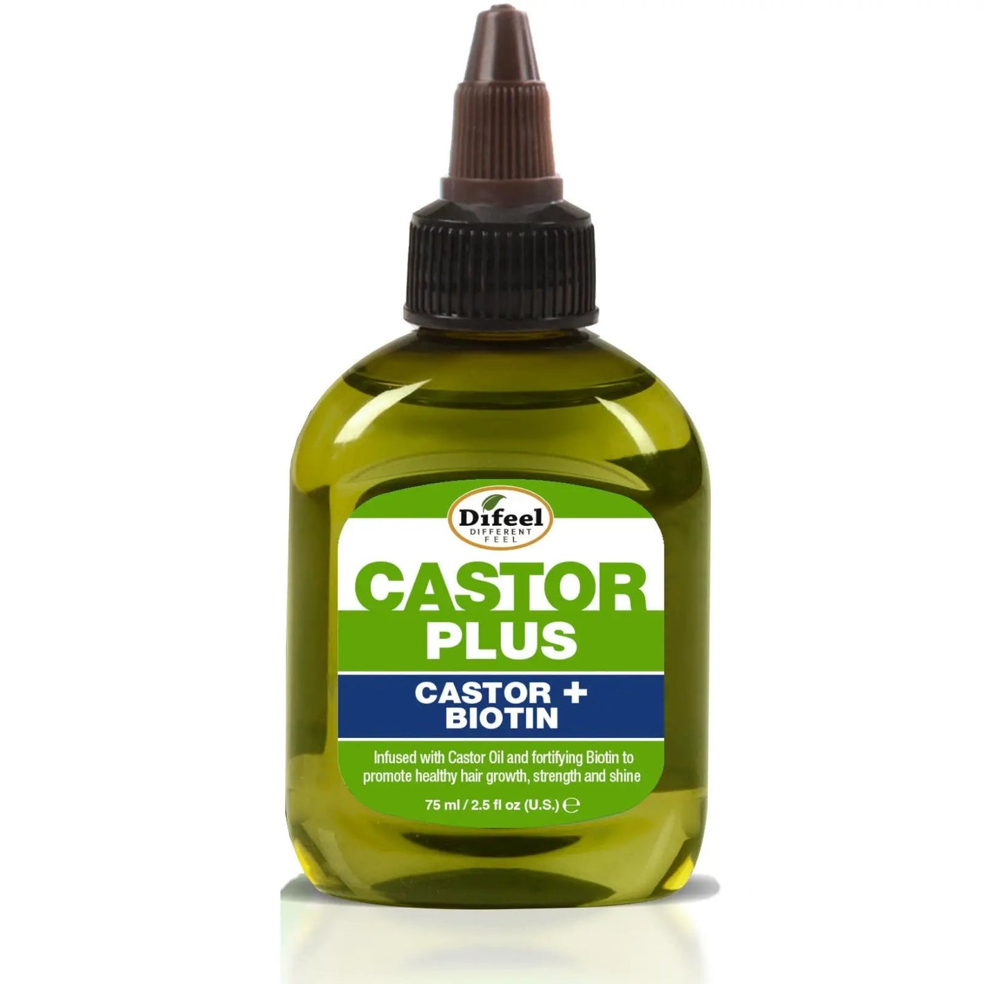 Difeel Hair Oil Castor+Biotin 2.5oz