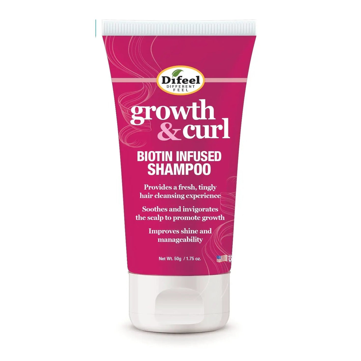 Difeel Growth & Curl Shampoo/Conditioner 2oz