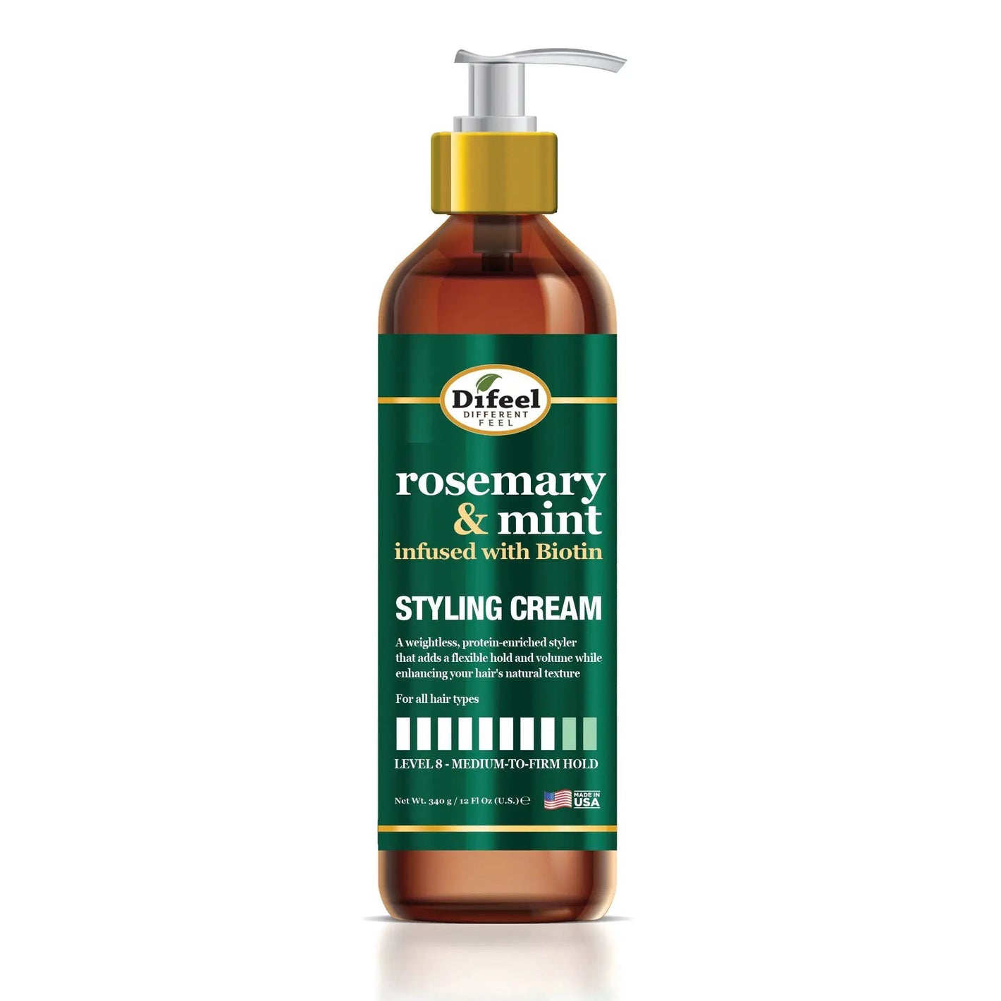 Difeel Rosemary Mint Styling Cream 12oz