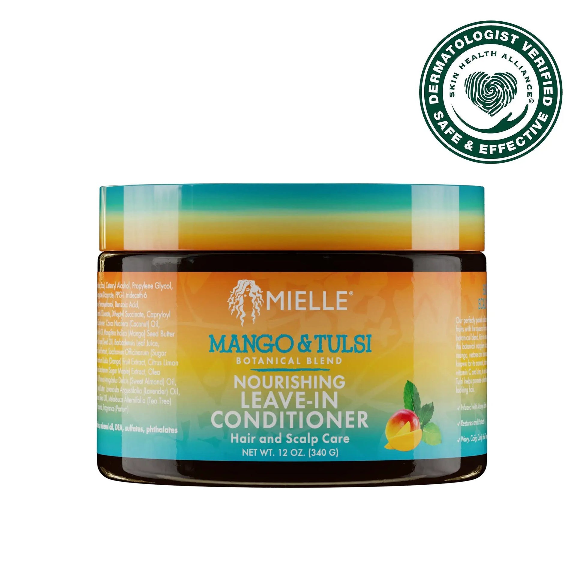 MIELLE MNG/TULSI LVE-IN CND 12 OZ by Mielle