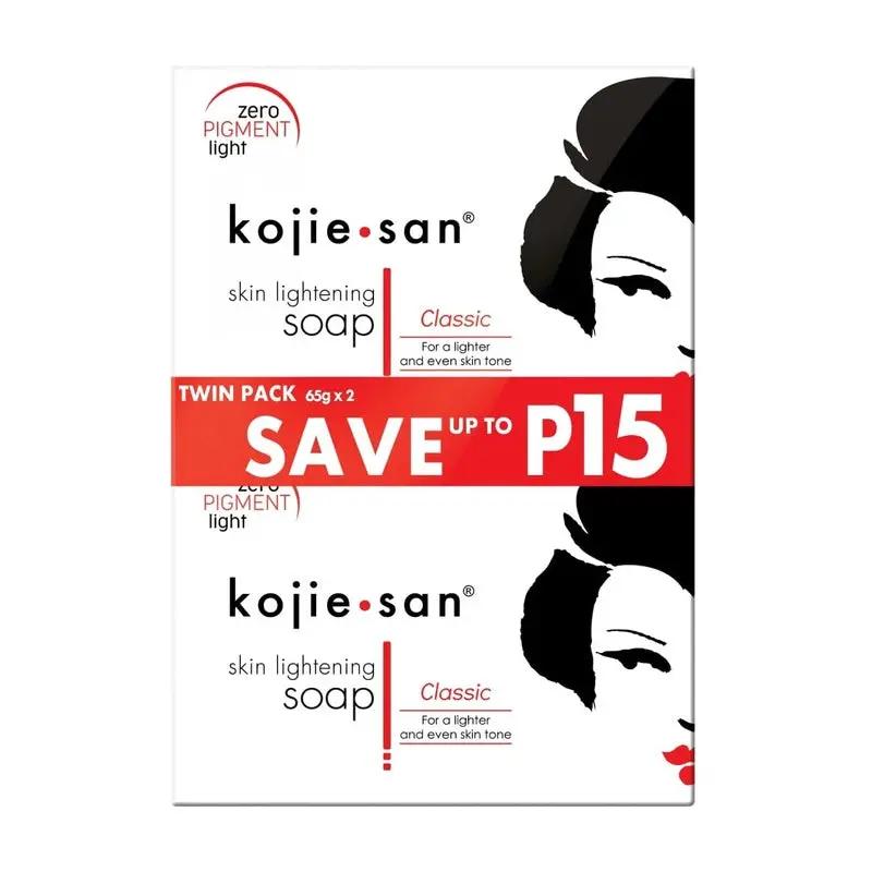 Kojie San Skin Lightening Kojic Acid Soap 2 Bars - 135g by KOJIE SAN
