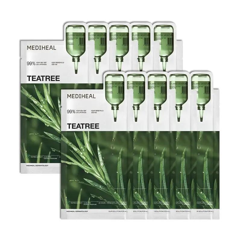 Mediheal Teatree Care Solution of 10 Essential Mask - 1 Box of 10 Sheets by MEDIHEAL