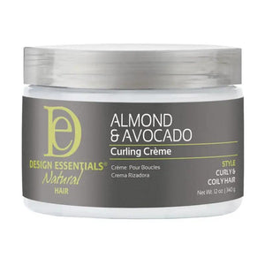 D/E NAT ALMD/AVOCADO CURL CRM12 by Design Essentials