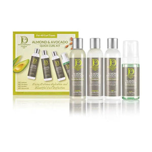 D/E NAT ALMD/AVOC KIT (4PCS) by Design Essentials