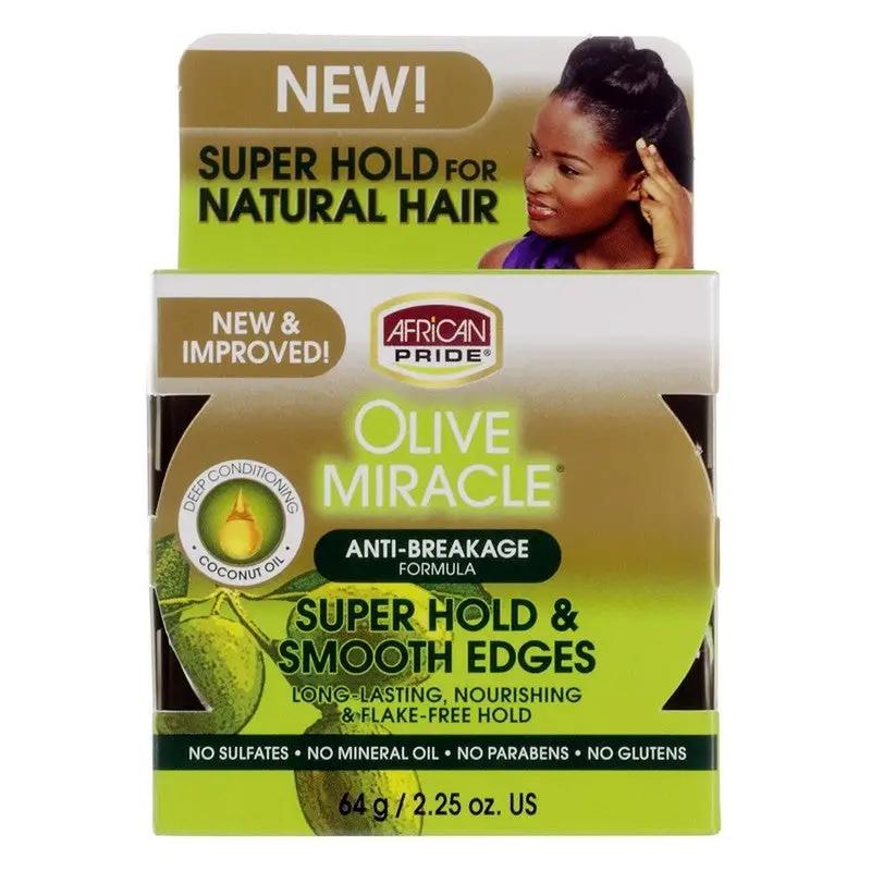 AFR PR OLIVE SILK EDGES 2.25 OZ by African Pride