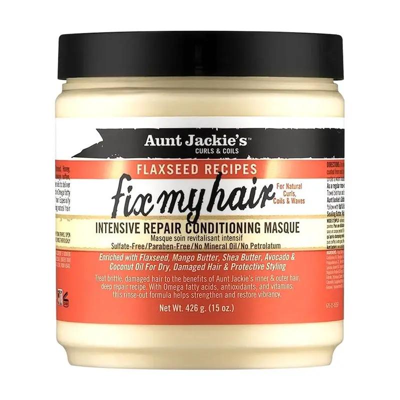 A/J FLAX FIX MY HAIR MASQUE 15 OZ by Aunt Jackie's