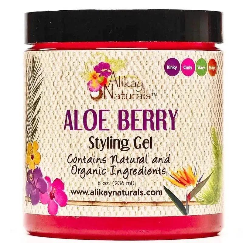 ALIKAY ALOE BERRY STYLE GEL 8 OZ by Alikay