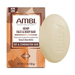 AMBI HEMP FACE/BODY BAR 5.3 OZ by Ambi