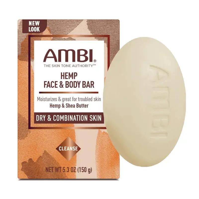 AMBI HEMP FACE/BODY BAR 5.3 OZ by Ambi