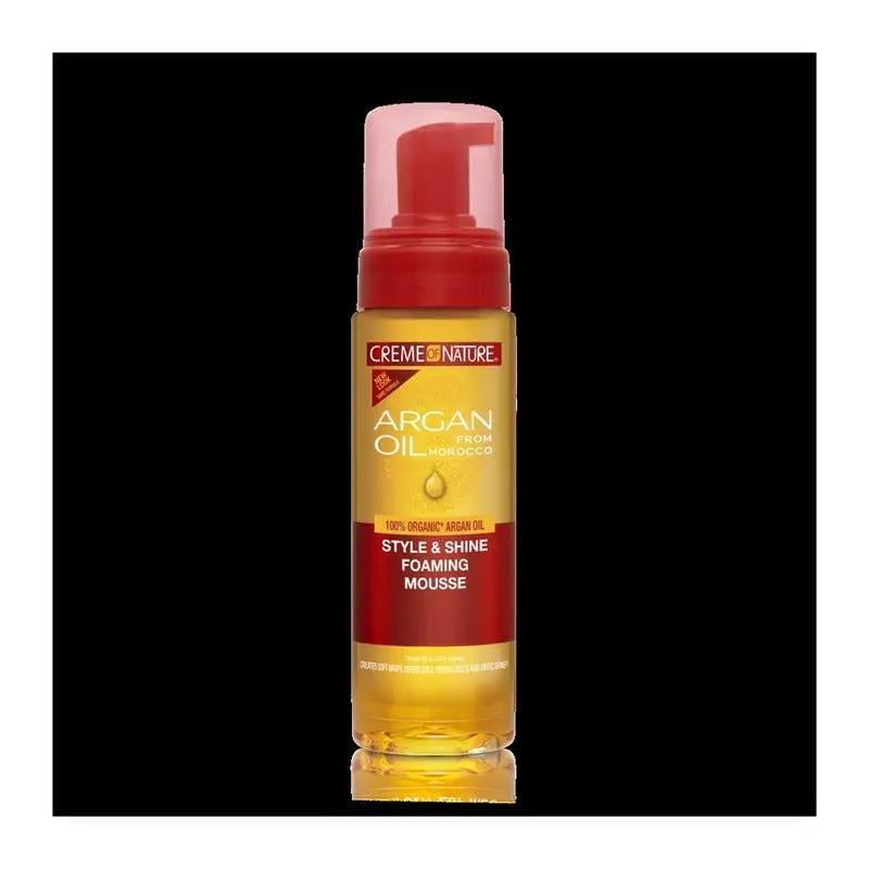CRM/NAT ARGAN OIL FOAM MOUSSE 7 by Creme of Nature