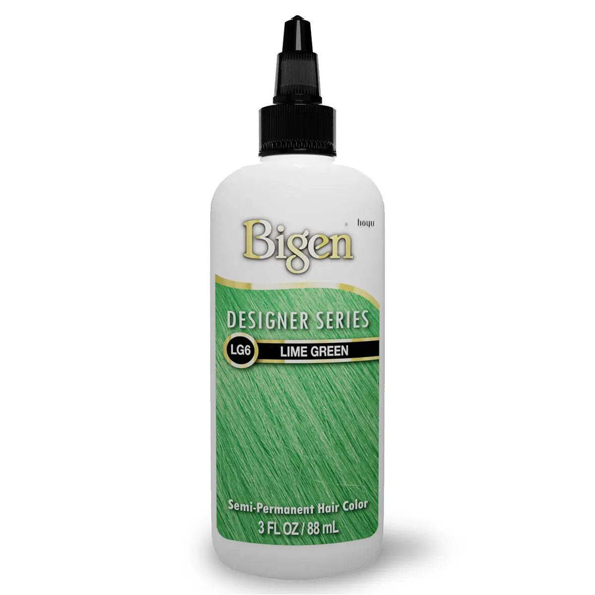 Bigen Semi Color Lime Green BSPLG6