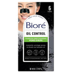 BIORE CHARCOAL PORE STRIPS 6CT