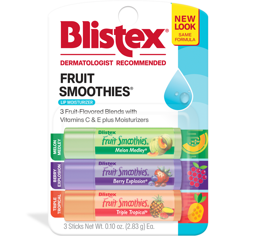 Blistex Fruit Smoothie 3 Pack