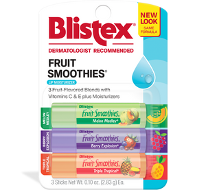 Blistex Fruit Smoothie 3 Pack