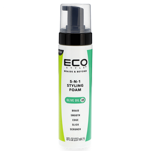 ECO Braids & Beyond 5-N-1 Styling Foam 8oz