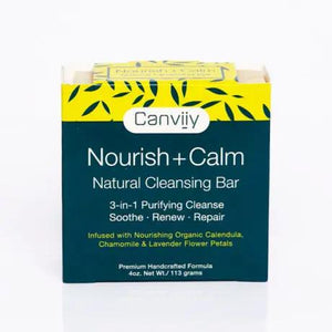 Canviiy Nourishing Calming Cleansing Bar 4 oz by Canviiy