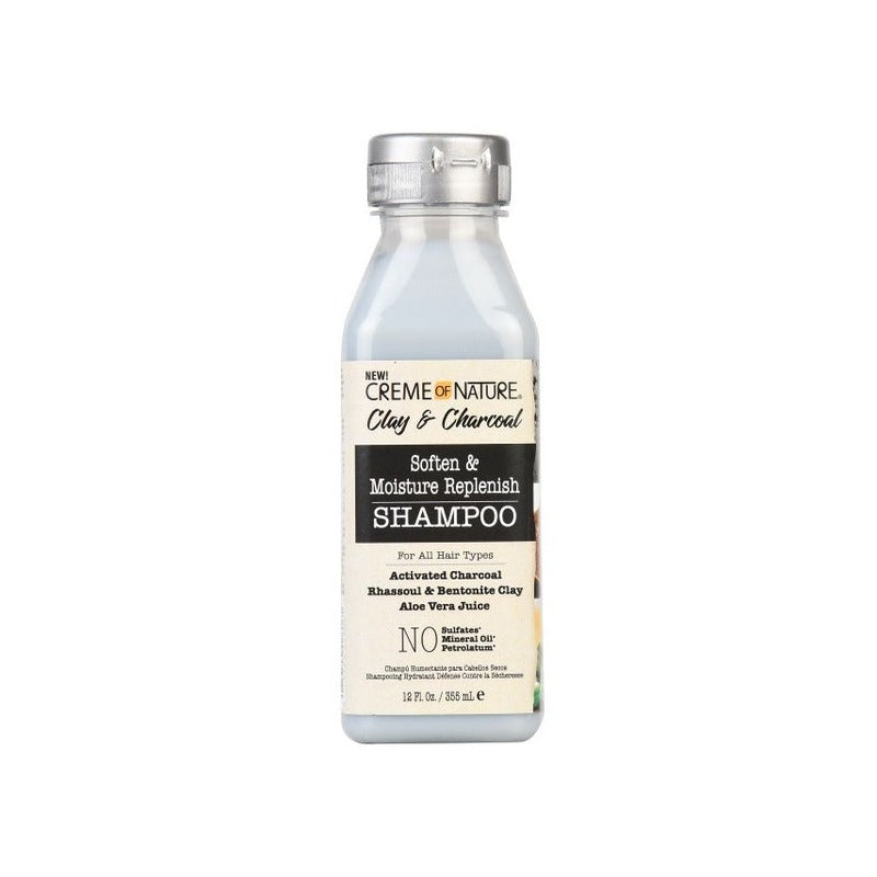 CRM/NAT CLAY&CHARCOAL SHAMPOO12 by Creme of Nature