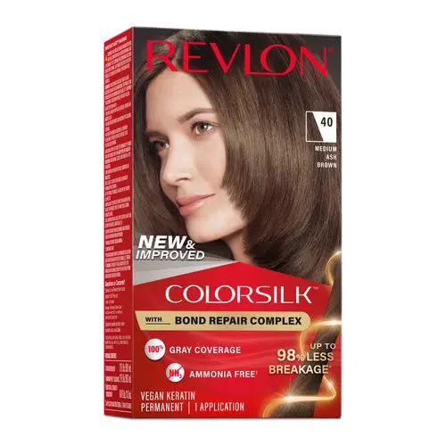 COLORSILK 40 MEDIUM ASH BROWN by Revlon
