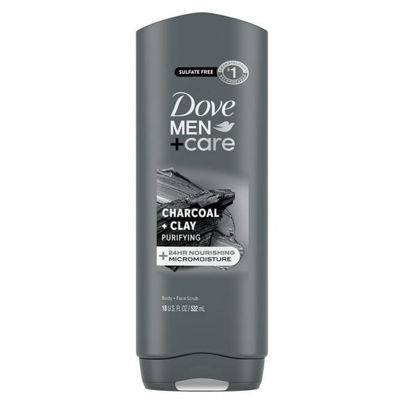 DOVE MENS BW CHARCOAL&CLAY 18 OZ by Dove