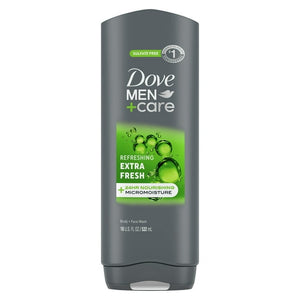 DOVE MENS BW EXTRA FRESH 18 OZ by Dove