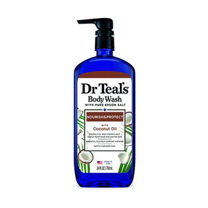 DR TEALS COCONUT OIL BOD WASH24 by Dr. Teal's