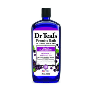DR TEALS FOAM BATH ELDERBERRY34 by Dr. Teal's