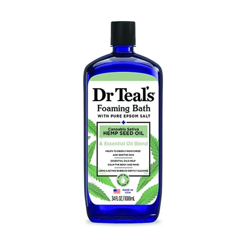DR TEALS HEMP SEED OIL BATH 34 OZ by Dr. Teal's