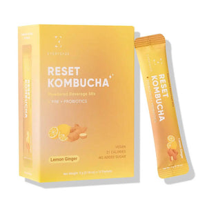 EVERYDAZE RESET KOMBUCHA - Lemon Ginger - SINGLE by EVERYDAZE