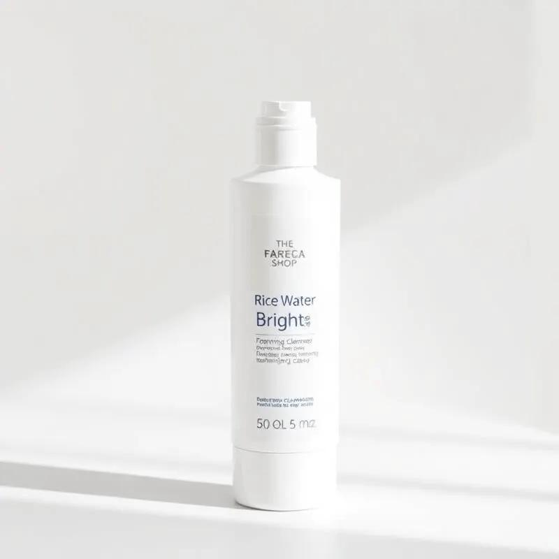 The Face Shop Rice Water Bright Foaming Cleanser, 150ml by The Face Shop