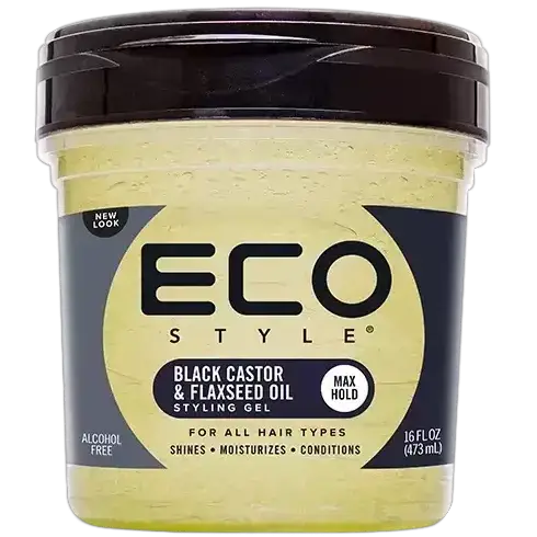 ECOCO Style Gel Black Castor Flaxseed 16oz