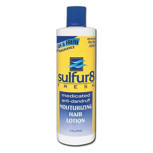 Sulfur 8 Fresh Moisturizing Hair Lotion 12 oz