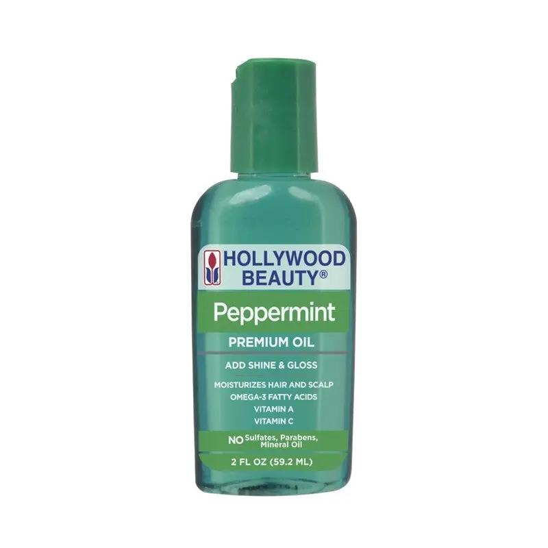 HOLLYWOOD OIL PEPPERMINT 8 OZ by Hollywood Beauty