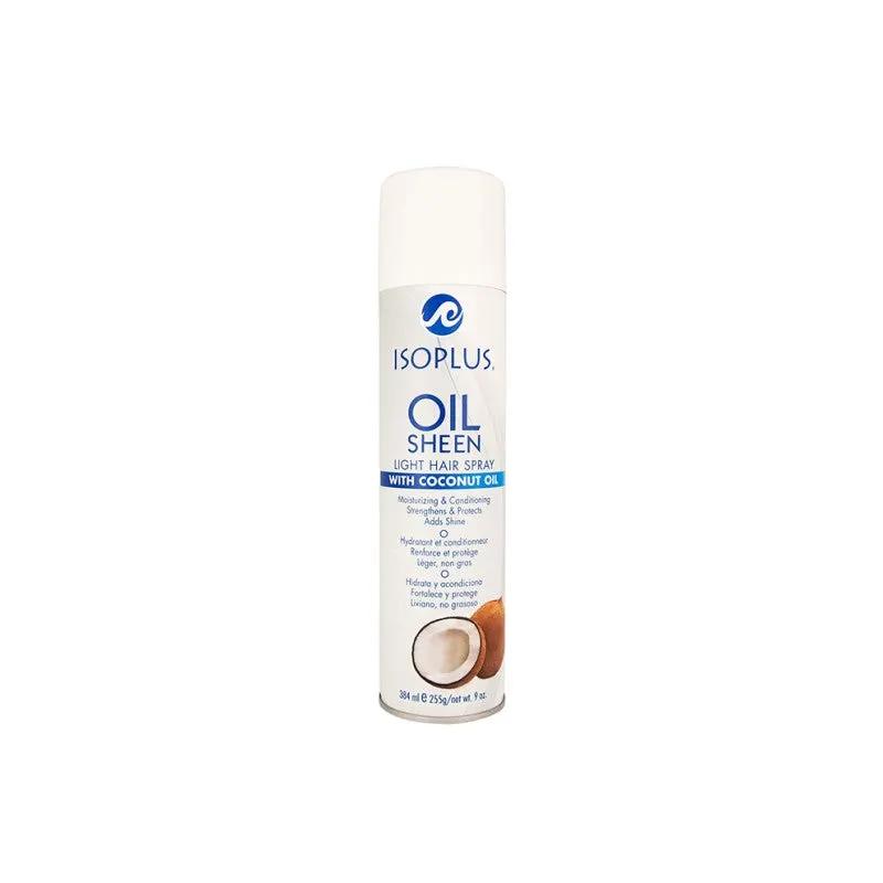 ISOPLUS OIL SHEEN LT COCONUT 9 OZ by Isoplus