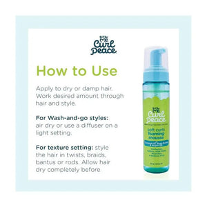 JFM CURL PEACE FOAM MOUSSE 8.5 OZ by Just For Me