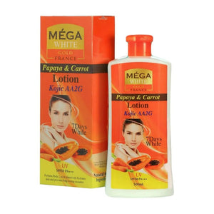 Mega white papaya carrot lotion by Mega White