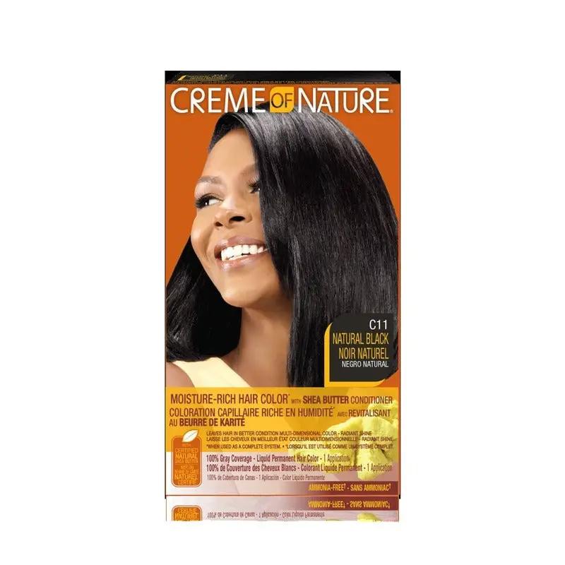 CRM/NAT M/RICH H/C #11 NAT BLK by Creme of Nature