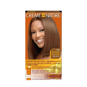 CRM/NAT M/RICH H/C C20 L/G BRWN by Creme of Nature