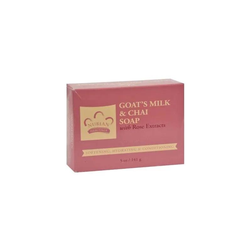 NUBIAN SOAP GOAT MILK CHAI 5 OZ by Nubian Heritage