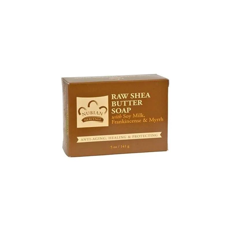 NUBIAN SOAP RAW SHEA BUTTR 5 OZ by Nubian Heritage