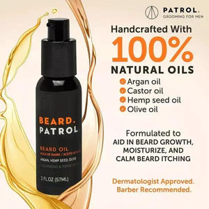 Patrol Grooming Beard Patrol Oil 2 oz by Patrol Grooming