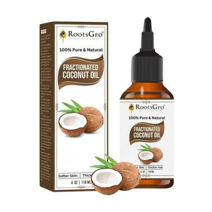 ROOTSGRO COCONUT OIL JAR 16 OZ by RootsGro