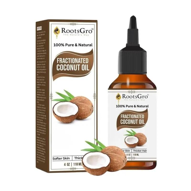 ROOTSGRO COCONUT OIL JAR 16 OZ by RootsGro