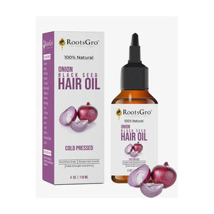 ROOTSGRO ONION/BLK SEED OIL 4OZ by RootsGro
