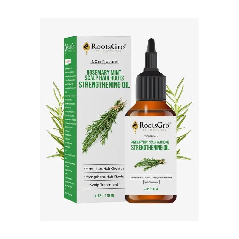 ROOTSGRO ROSEMARY MINT OIL 4 OZ by RootsGro