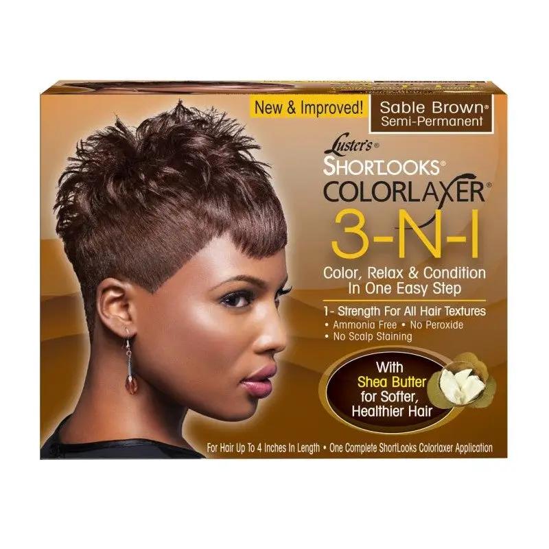 LUSTER SHORT COLORLAXER KIT BRN by Luster's Pink