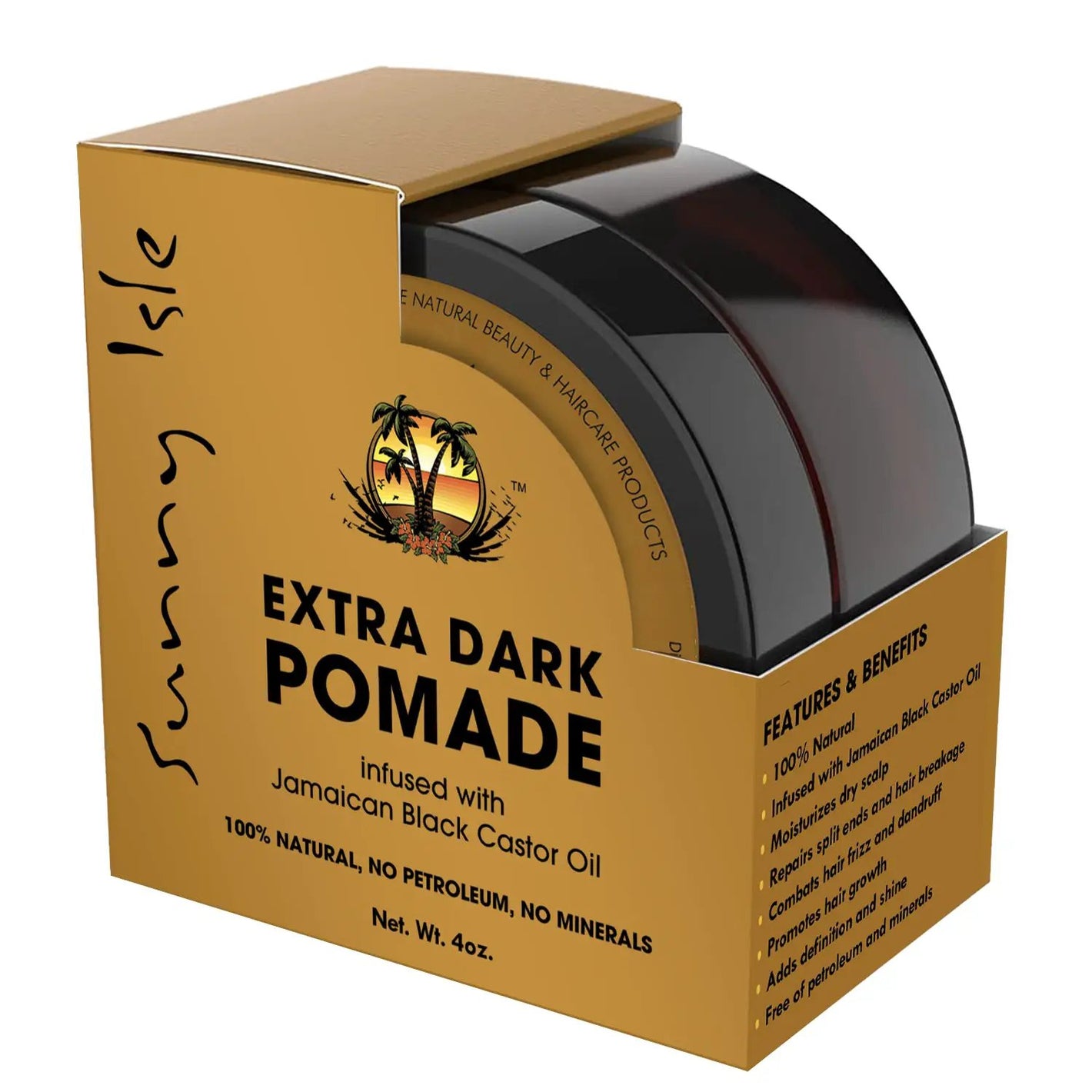 Sunny Isle JBCO Extra Dark Pomade 4oz