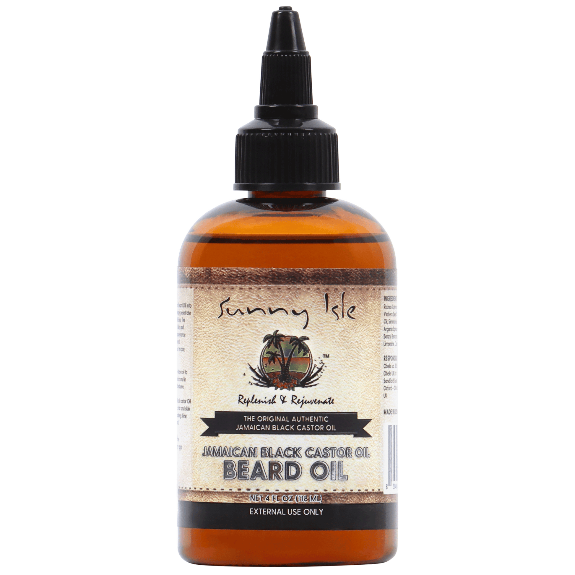 Sunny Isle JBCO Beard Oil 4oz
