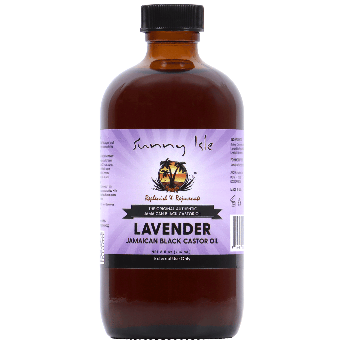 Sunny Isle Lavender JBCO 8oz