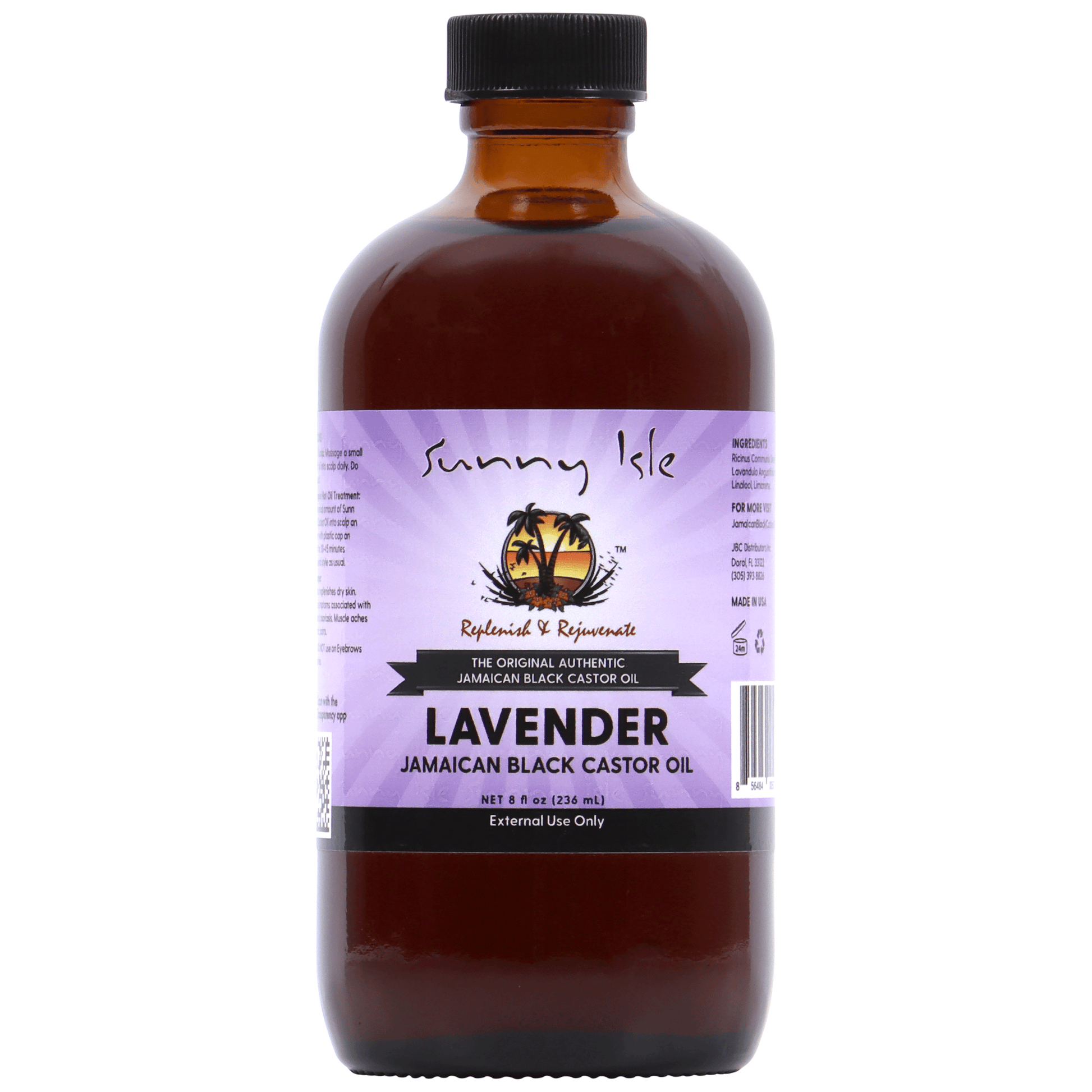Sunny Isle Lavender JBCO 8oz