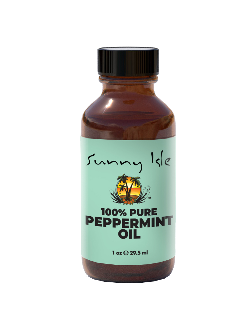 SUN ISLE PURE PEPPERMINT OIL 1 OZ by Sunny Isle